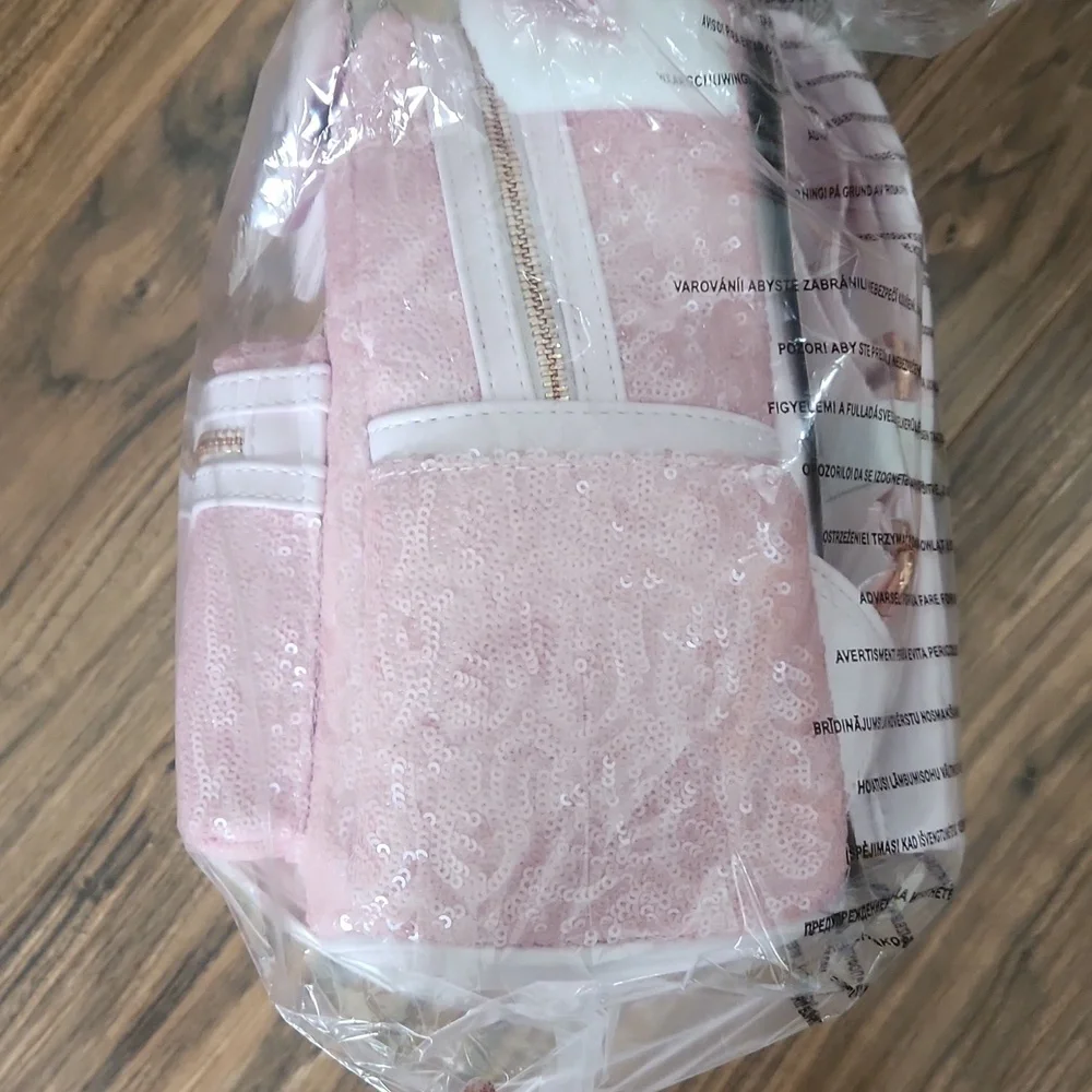 Disney Cotton Candy Pink Loungefly Mini Backpack - Picture 2 of 6